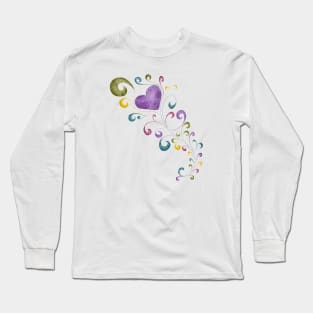 Peacock feather Long Sleeve T-Shirt